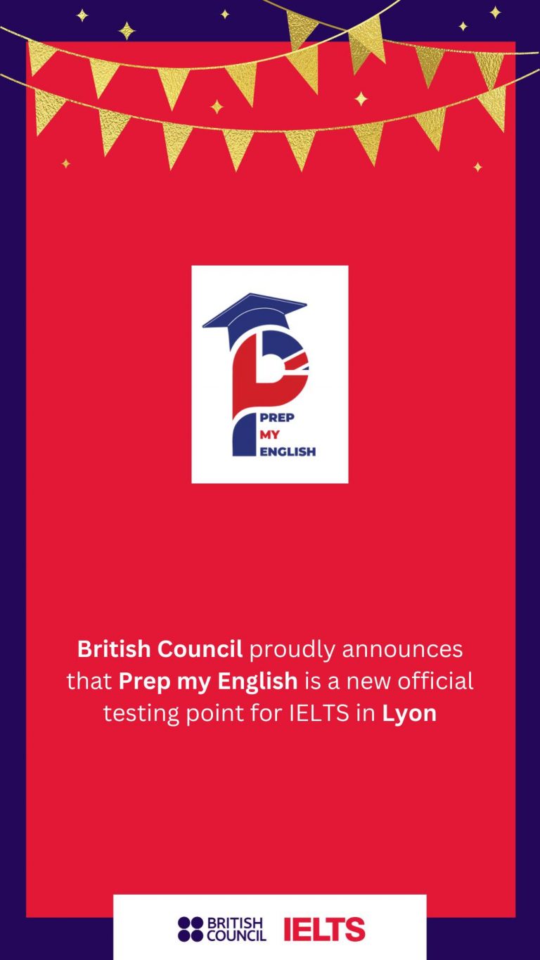 Centre Examen IELTS à Lyon - POLE PREPA English